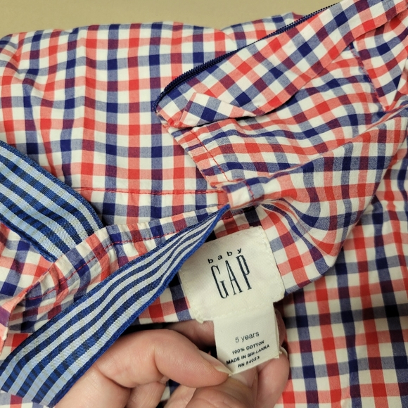 Baby Gap Checkered Plaid Jumper - Picture 3 of 3